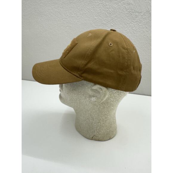 Tacpack Baseball Hat Brown Logo Patch Adjustable Cap - Picture 5 of 7